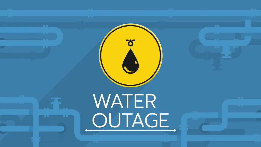 Water outage